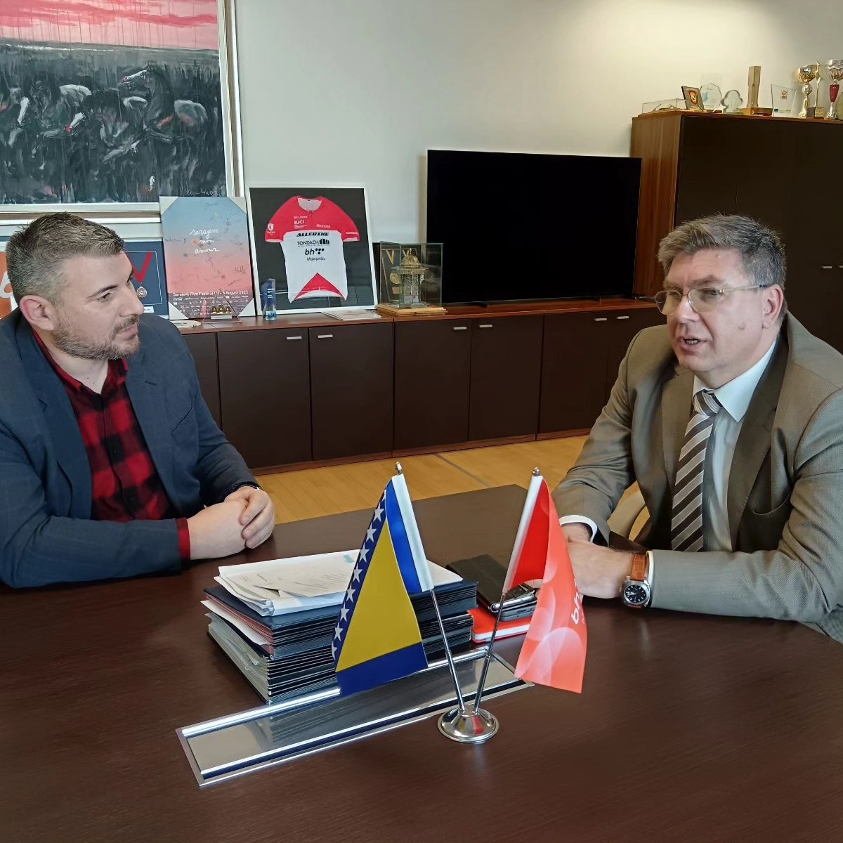 Sastanak direktora BHR1 sa direktorima telekom operatera u BIH