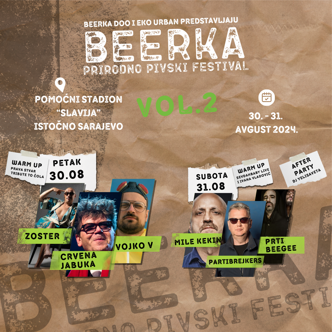Природно пивски фестивал „Beerka“ ново издање спрема у августу овог љета!