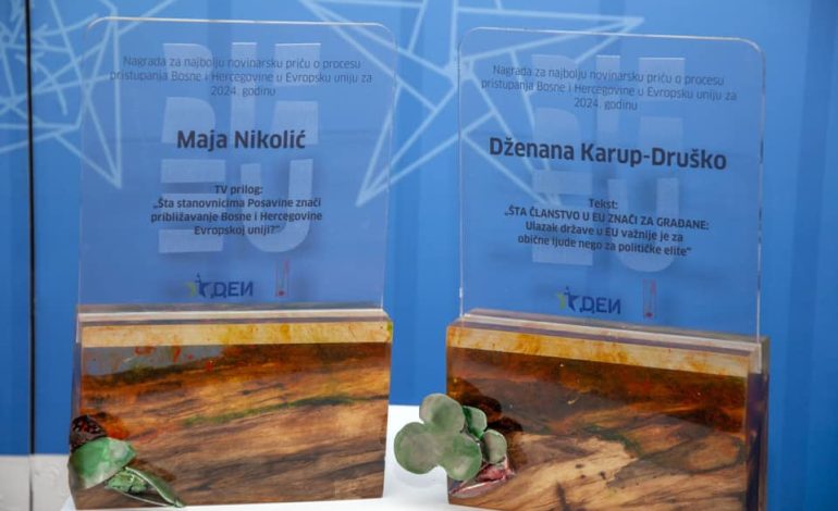 Избор најбољих новинарских прича о процесу приступања БиХ у ЕУ