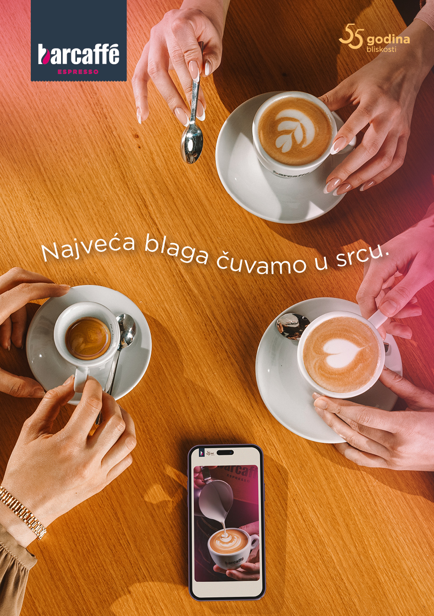 Barcaffè slavi 55 рођендан: Кафа која је освојила срца потрошача