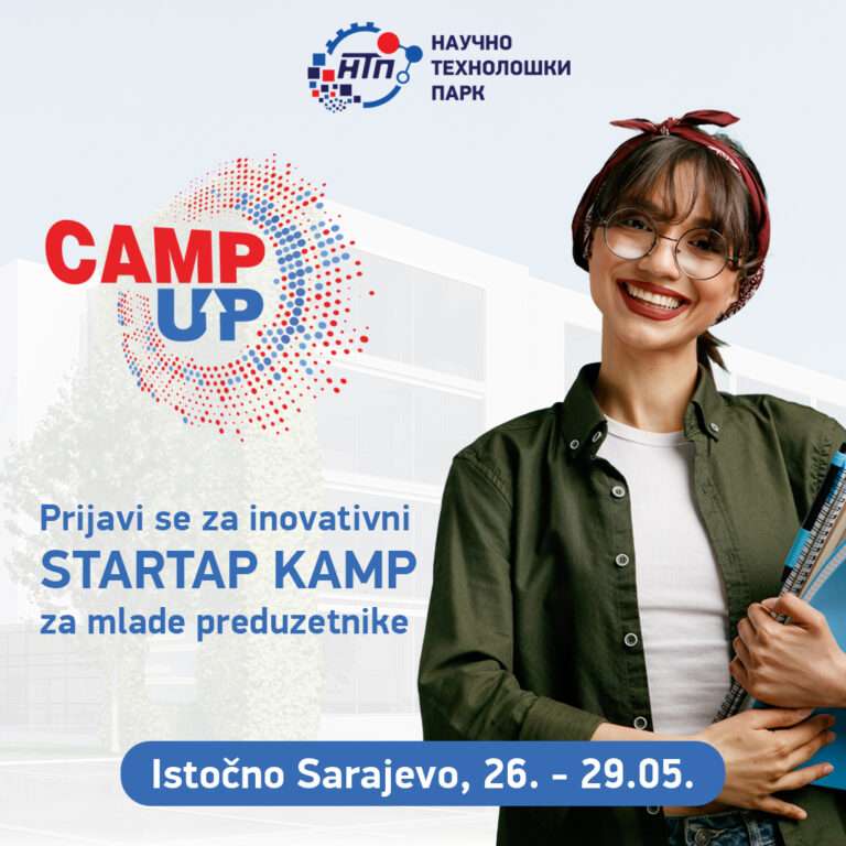 „CampUp 2025“ – Стартап камп за младе у Источном Сарајеву!