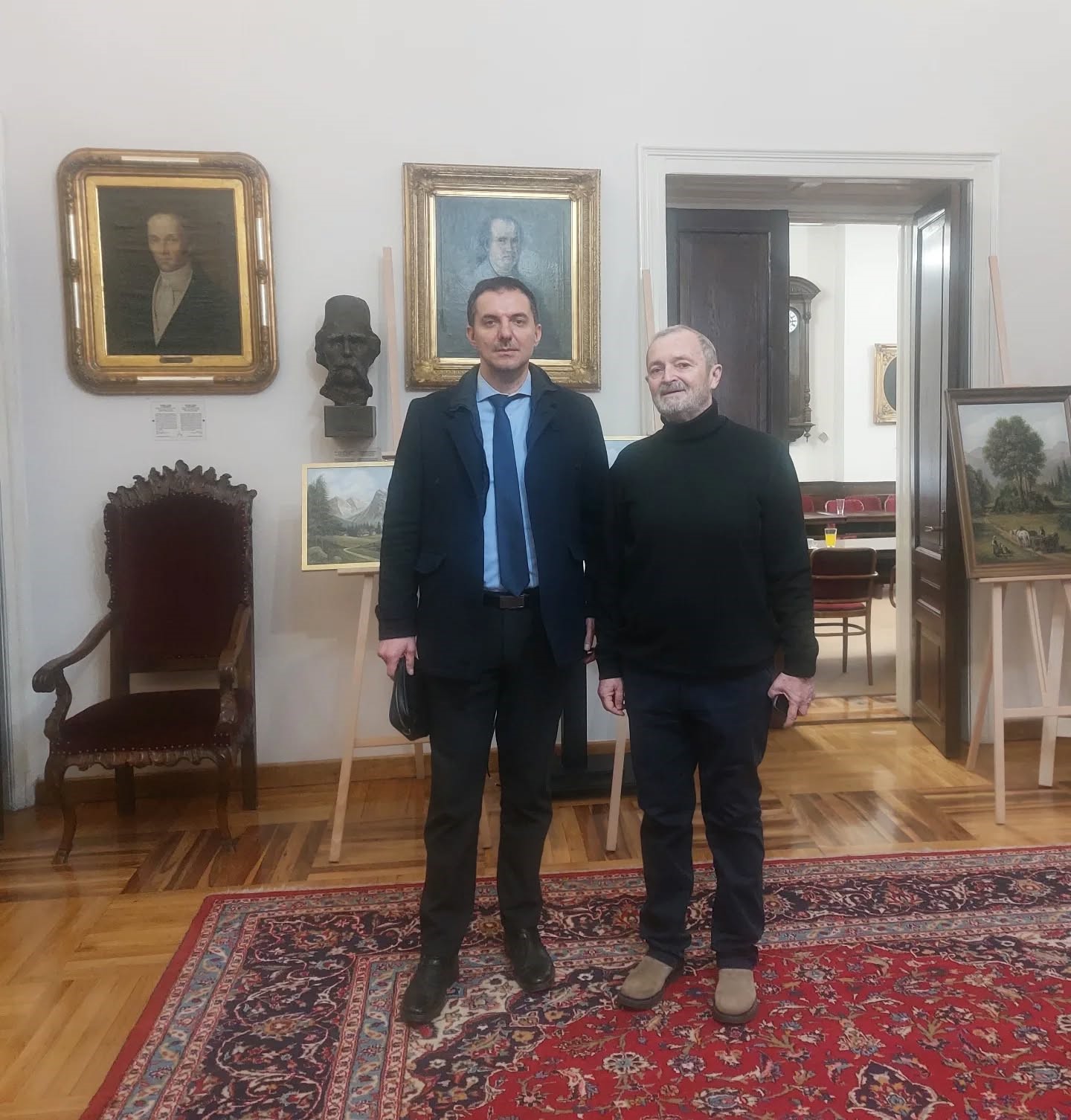 Короман са Мицићем о сарадњи паљанских институција и Матице Српске