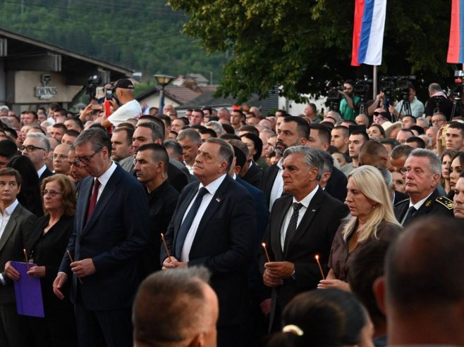 Српска и Србија у Мркоњић Граду обиљежиле 31 годину од погрома над Србима у „Олуји“; Не заборавити страдање и прогон 